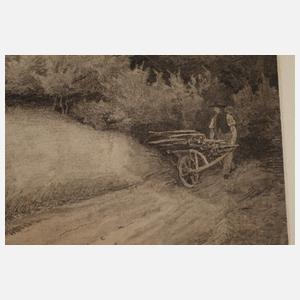 Franz Alt, attr., Waldstück