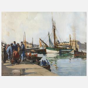 Lucien Victor Delpy, Im Hafen