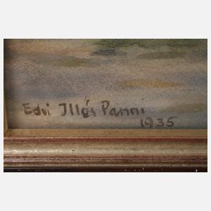 Illés Panny Edvi, Abend am See