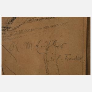 Reinhold Max Eichler, Portraitstudie