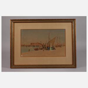 Pietro Galter, Partie im Hafen