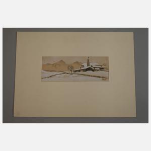 Edwin Henel, Konvolut Handzeichnungen