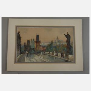 Papkoff, Paar Ansichten von Prag