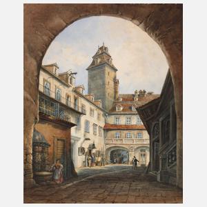 Der alte Federlhof in Wien 