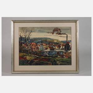 Franz Reiß, attr., Blick auf Schmalkalden