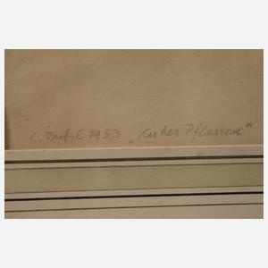 Carlos von Riefel, Pflaumenzweig