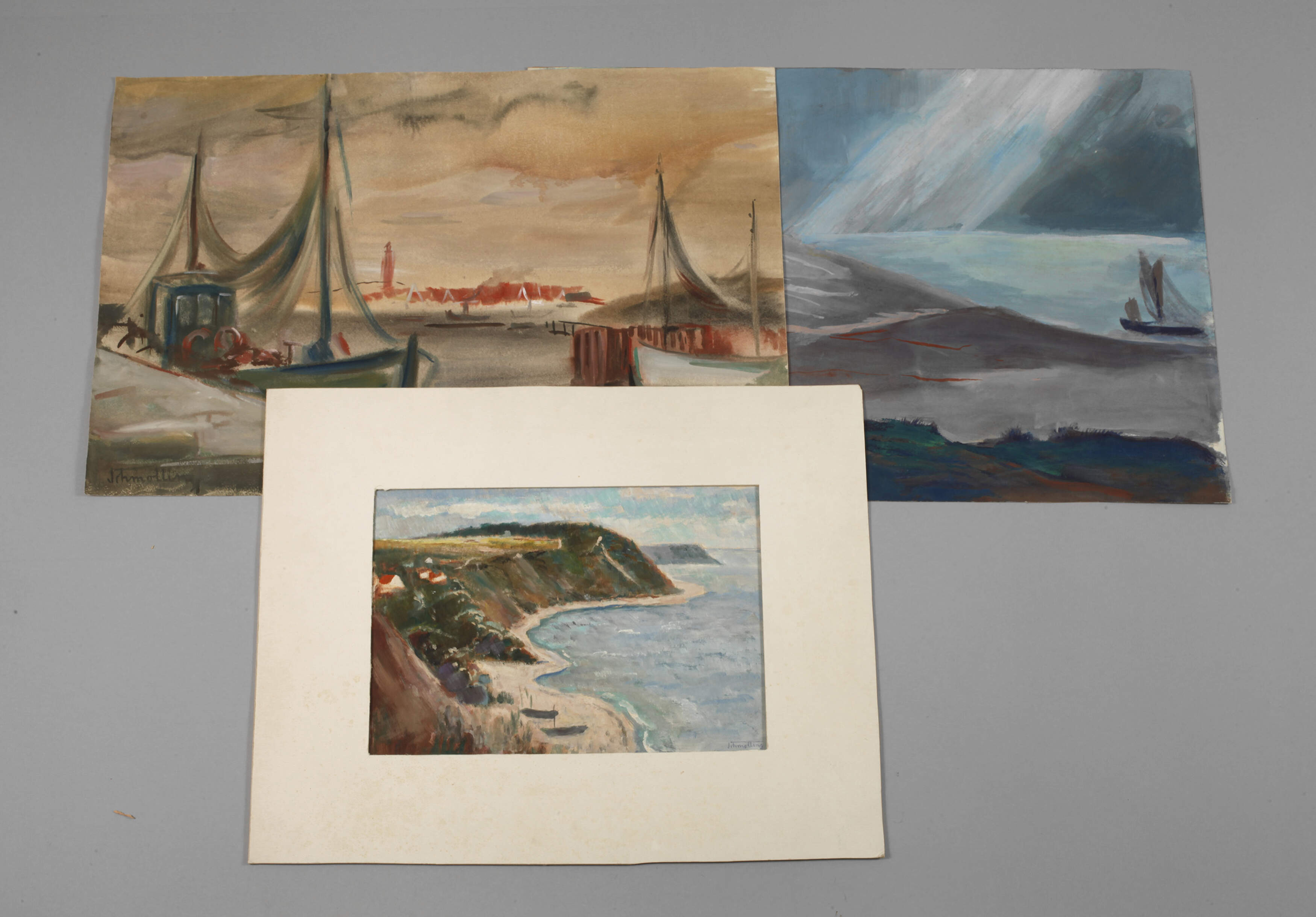Paul Schmolling, Drei Küstenansichten