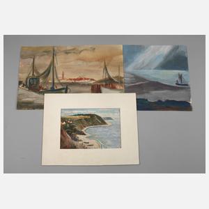 Paul Schmolling, Drei Küstenansichten