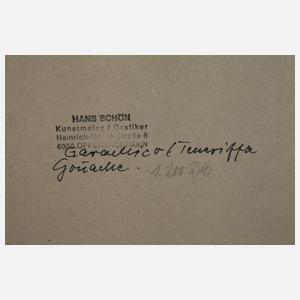 Hans Schön, Garachico auf Teneriffa