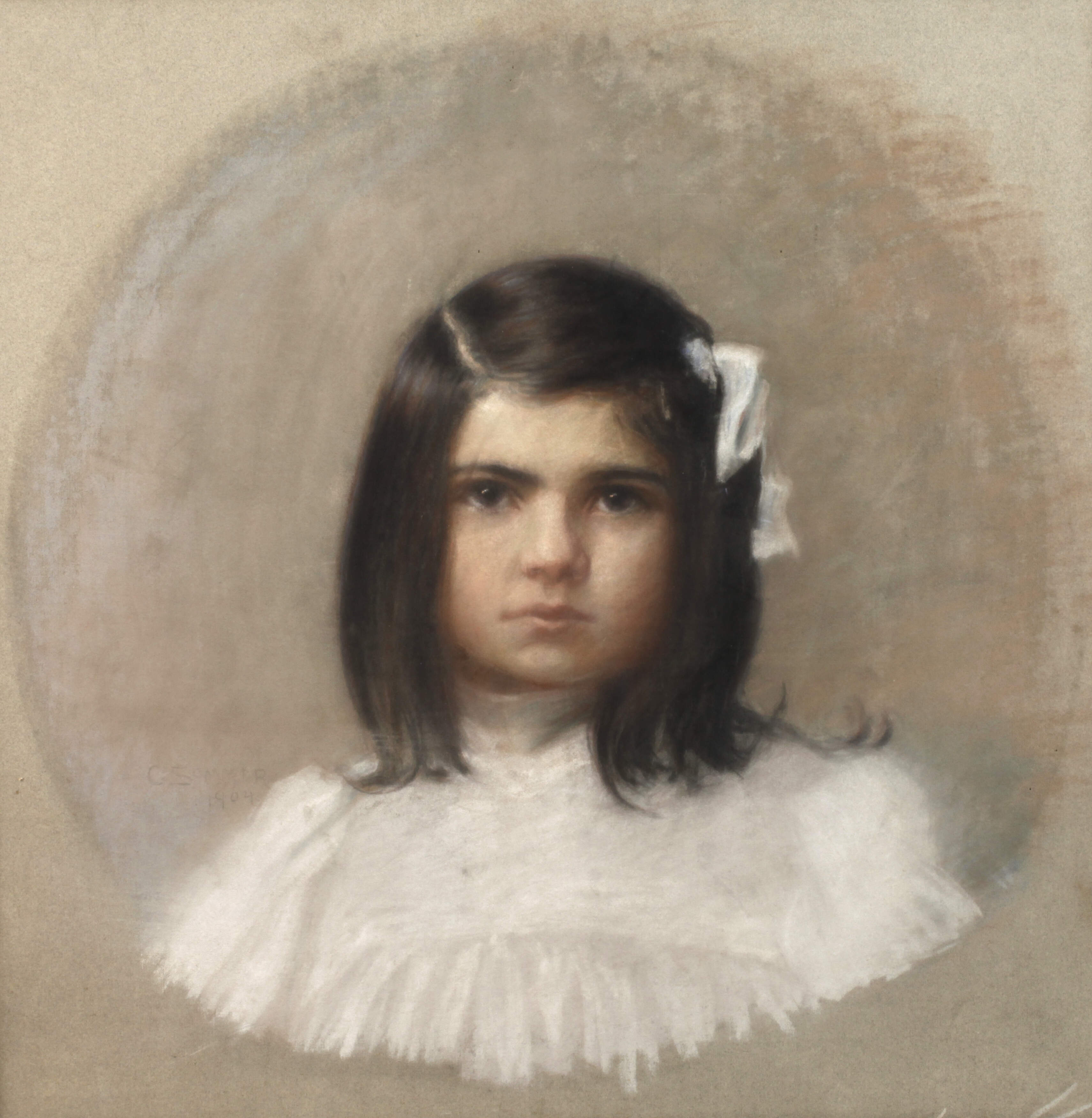 C. Sommer, Mädchenbildnis