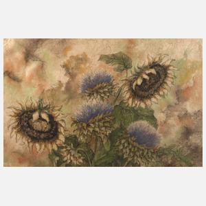 Heinz Vogel, Sonnenblumenstillleben