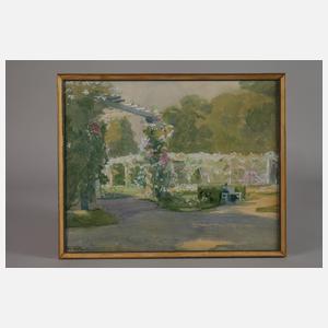 Wilhelm Volz, Dame im Park