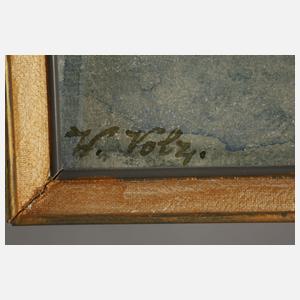 Wilhelm Volz, Dame im Park