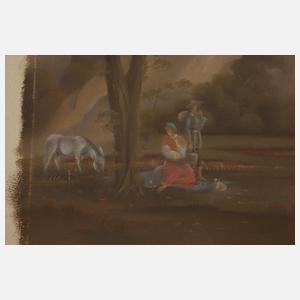 Heilige Familie auf der Rast