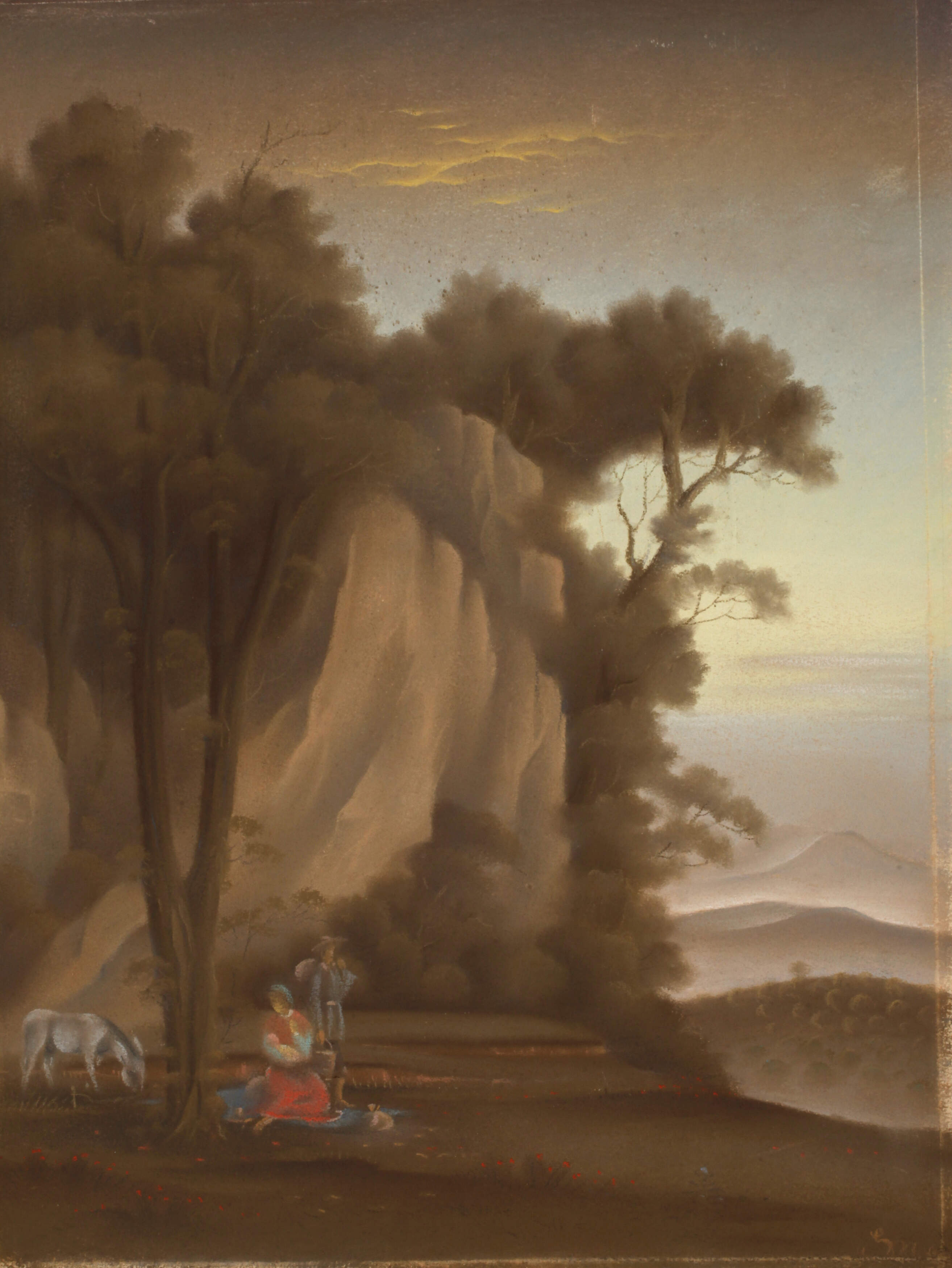 Heilige Familie auf der Rast