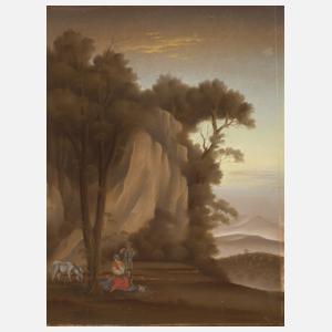 Heilige Familie auf der Rast