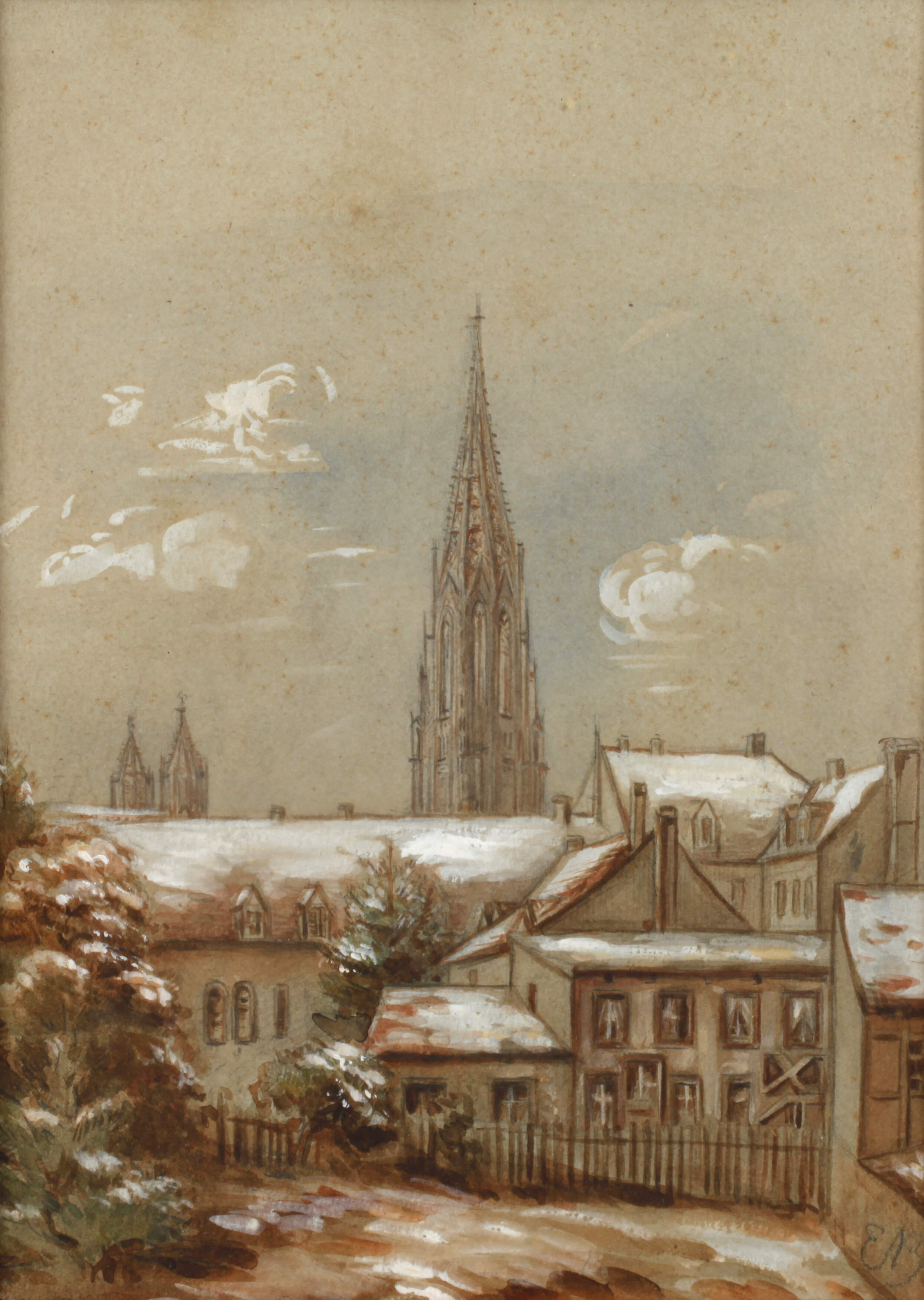 Winter in Freiburg im Breisgau