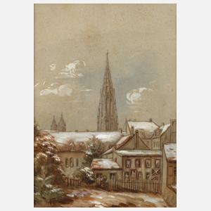 Winter in Freiburg im Breisgau