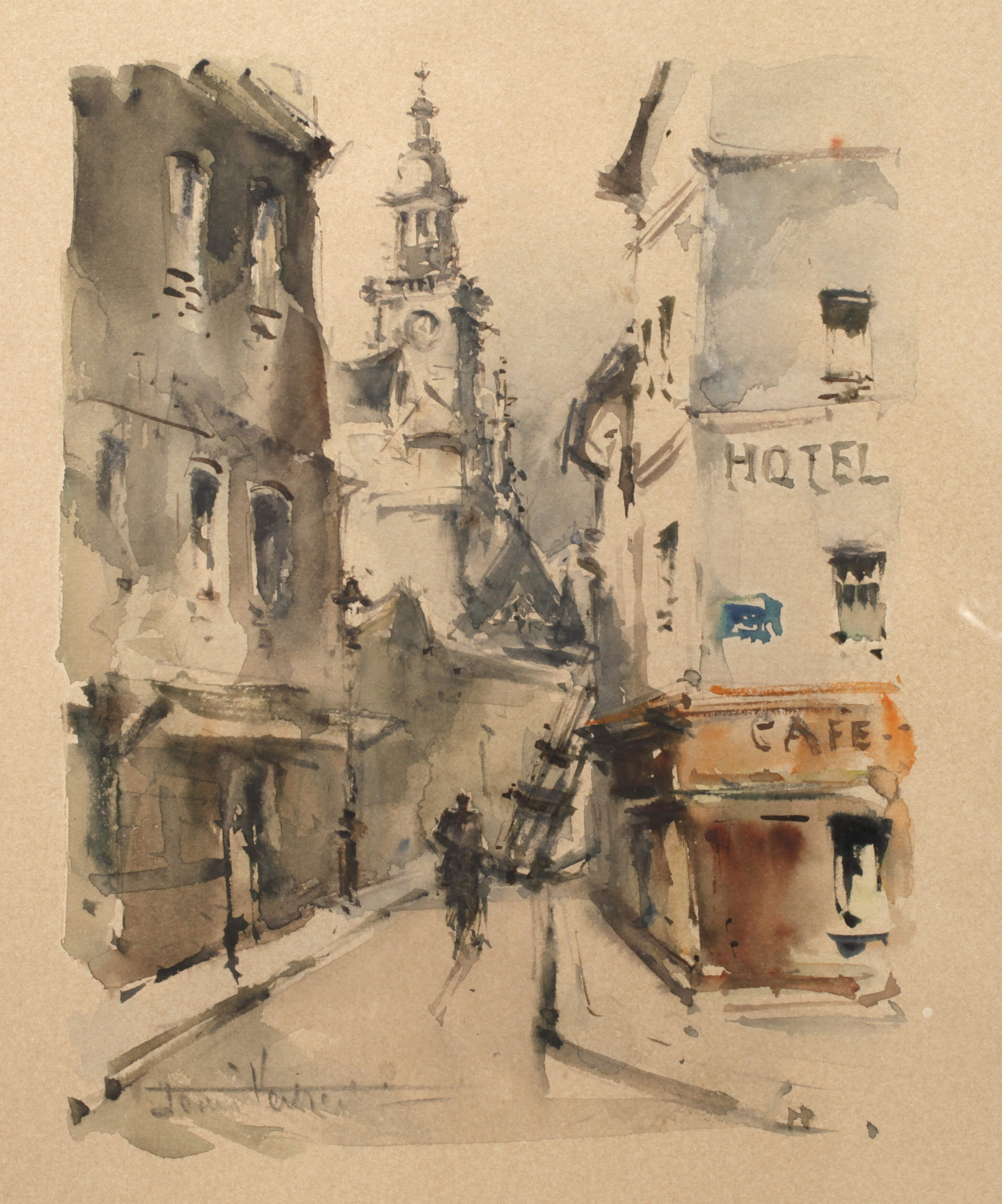 Rue de la Montagne mit Sainte-Geneviève