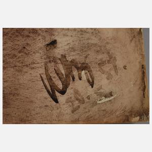 Fritz Ketz, Bauer bei der Arbeit