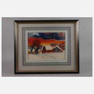 Rudolf Koch, Winterabend