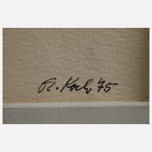 Rudolf Koch, Winterabend