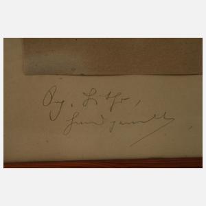 Lina von Schauroth, Kolorierte Lithografie