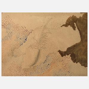 Michael Buthe, Pointillistische Komposition