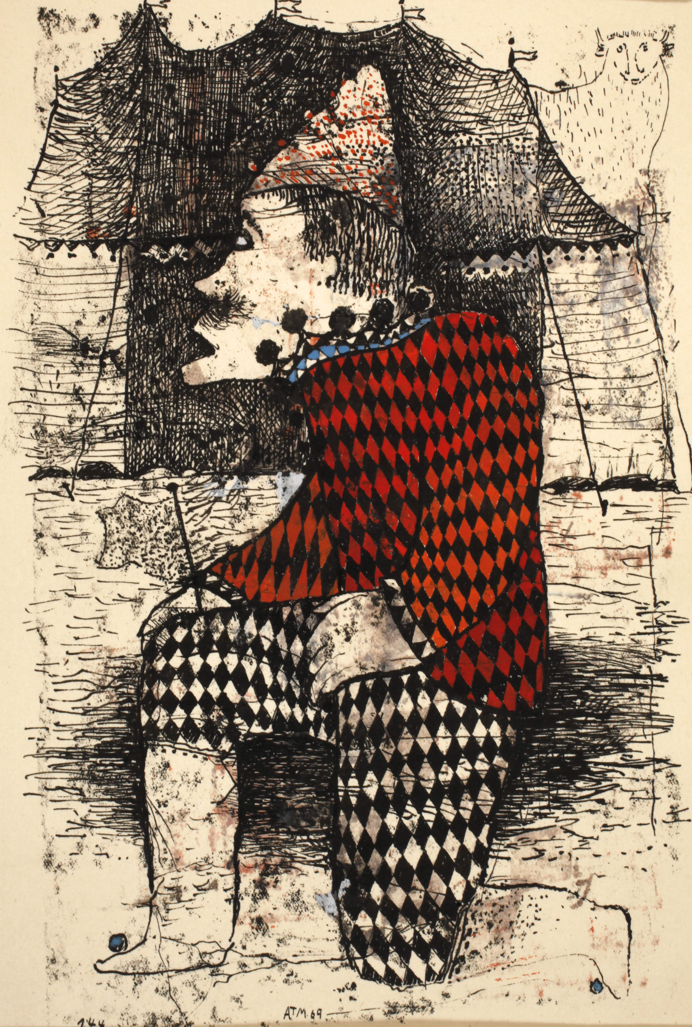 Alfred Traugott Mörstedt, Der Clown