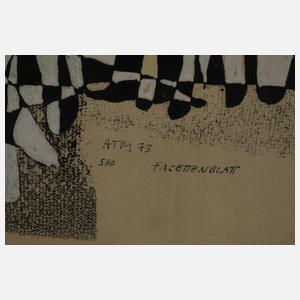 Alfred Traugott Mörstedt, "Facettenblatt"