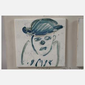 Kurt Mühlenhaupt, "Maler mit Braut"