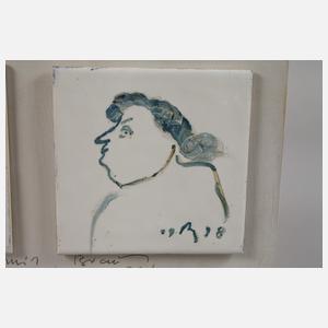 Kurt Mühlenhaupt, "Maler mit Braut"