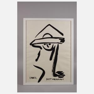 Hans Salcher, "Brett vor dem Kopf"