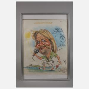 Frank Zander, Selbst am Strand