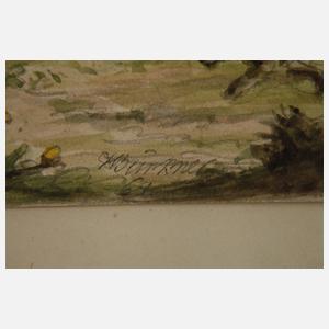 Hugo Bürkner, Bei der Ernte