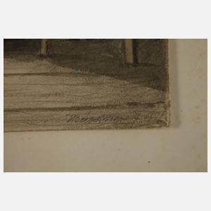 Hugo Bürkner, Abendliche Handarbeit