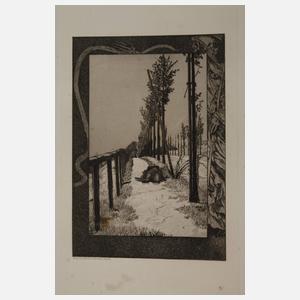 Max Klinger, Konvolut Radierungen