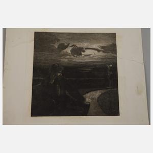 Max Klinger, Konvolut Radierungen