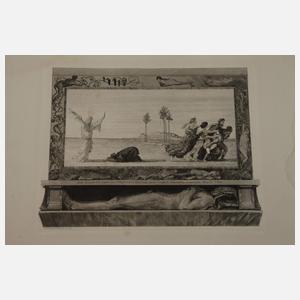 Max Klinger, Konvolut Radierungen