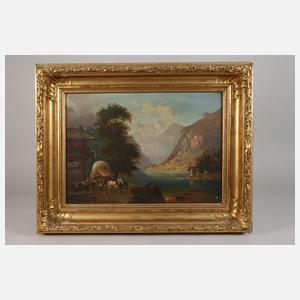 Franz Leuteritz, Alpenlandschaft