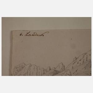 Erwin Oehme, attr., "Bei Landeck"