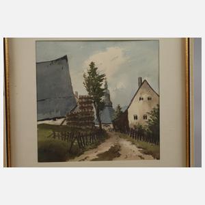 Willy Becker, Paar Osterzgebirgsansichten