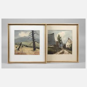 Willy Becker, Paar Osterzgebirgsansichten