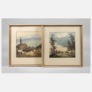 Willy Becker, Paar Erzgebirgsansichten