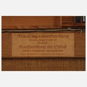 Johannes Berger, "Herbstwald am Dorf"