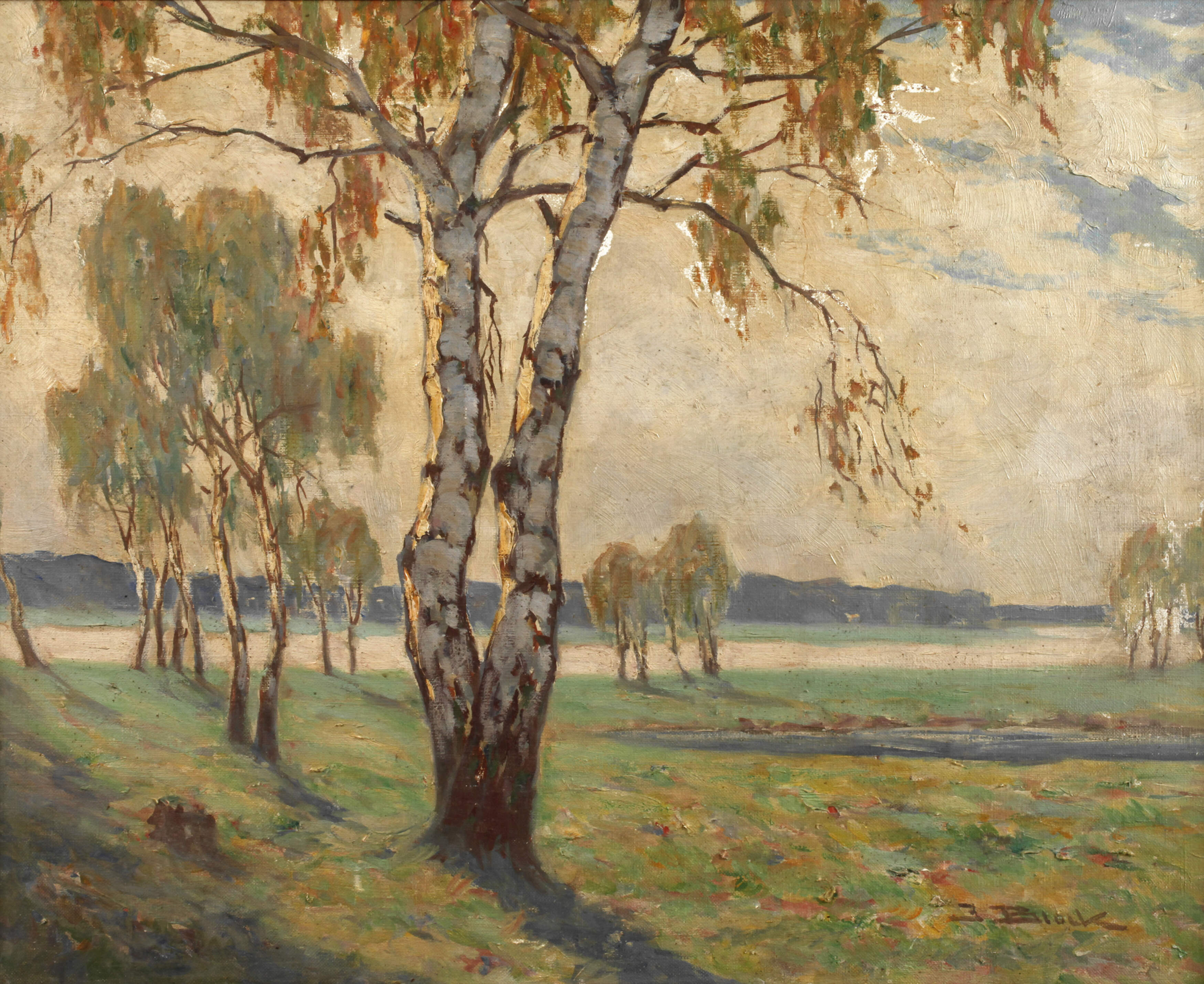Emil Block, Märkische Sommerlandschaft