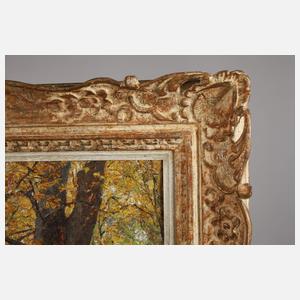 Oskar Bluhm, Liebespaar im herbstlichen Park