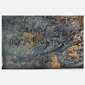 Oskar Bluhm, Liebespaar im herbstlichen Park