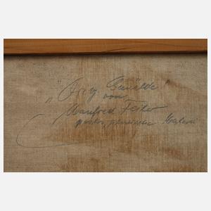 Manfred Feiler, Segelboote im Abendlicht