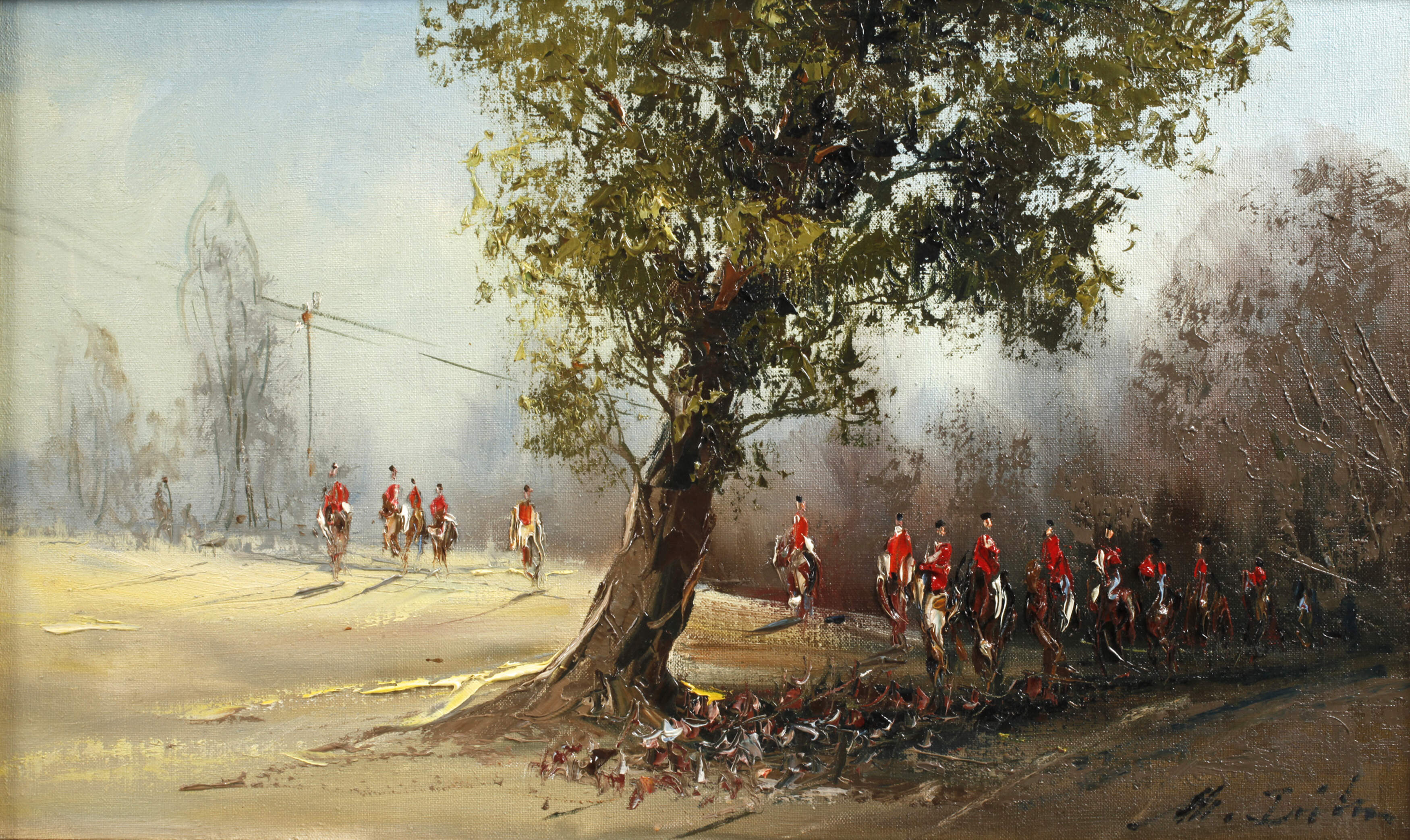 Manfred Feiler, "Hubertusjagd"